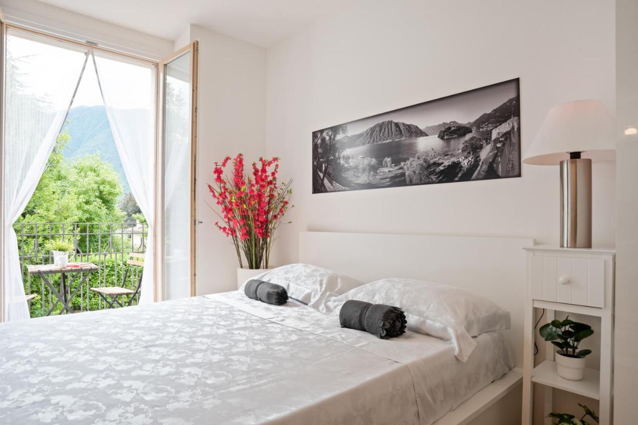 Lake Como Studio With Balcony And Private Parking Оссуччо Экстерьер фото