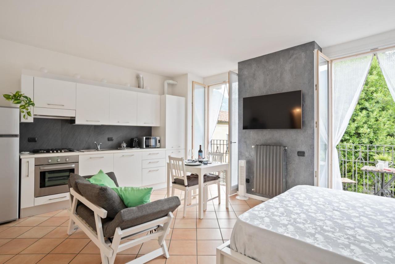Lake Como Studio With Balcony And Private Parking Оссуччо Экстерьер фото