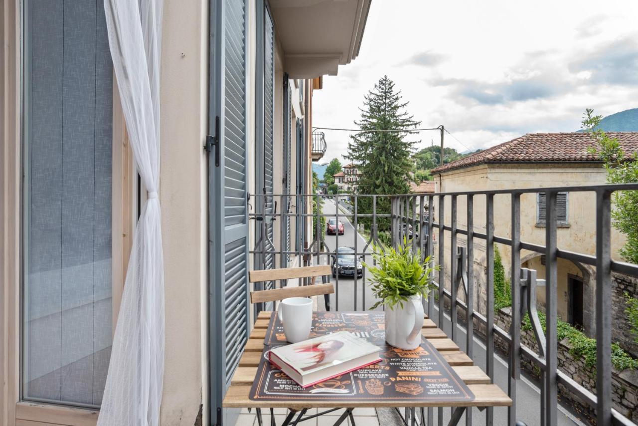 Lake Como Studio With Balcony And Private Parking Оссуччо Экстерьер фото